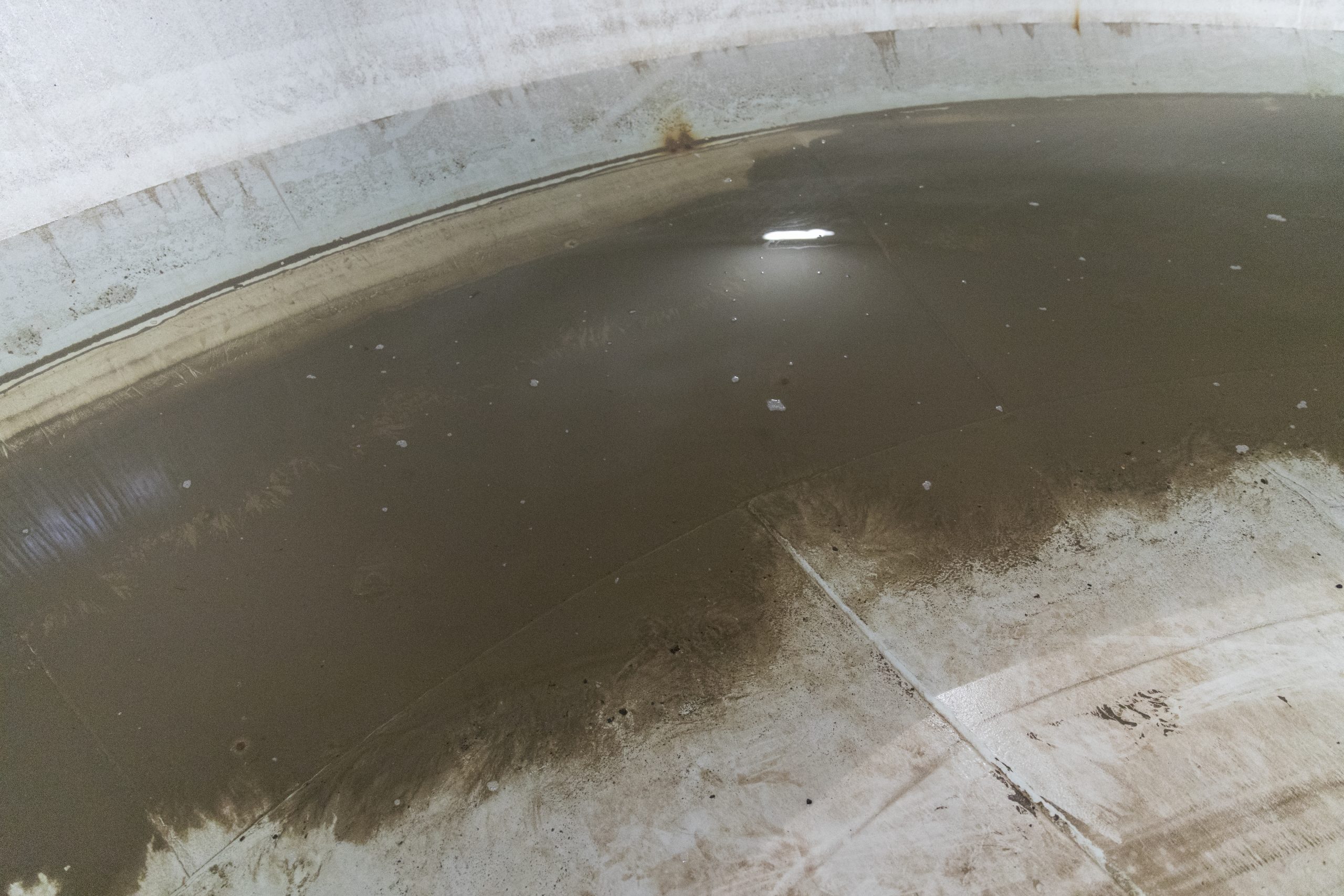 Water Tank Sediment Water Tank Interior Inspection