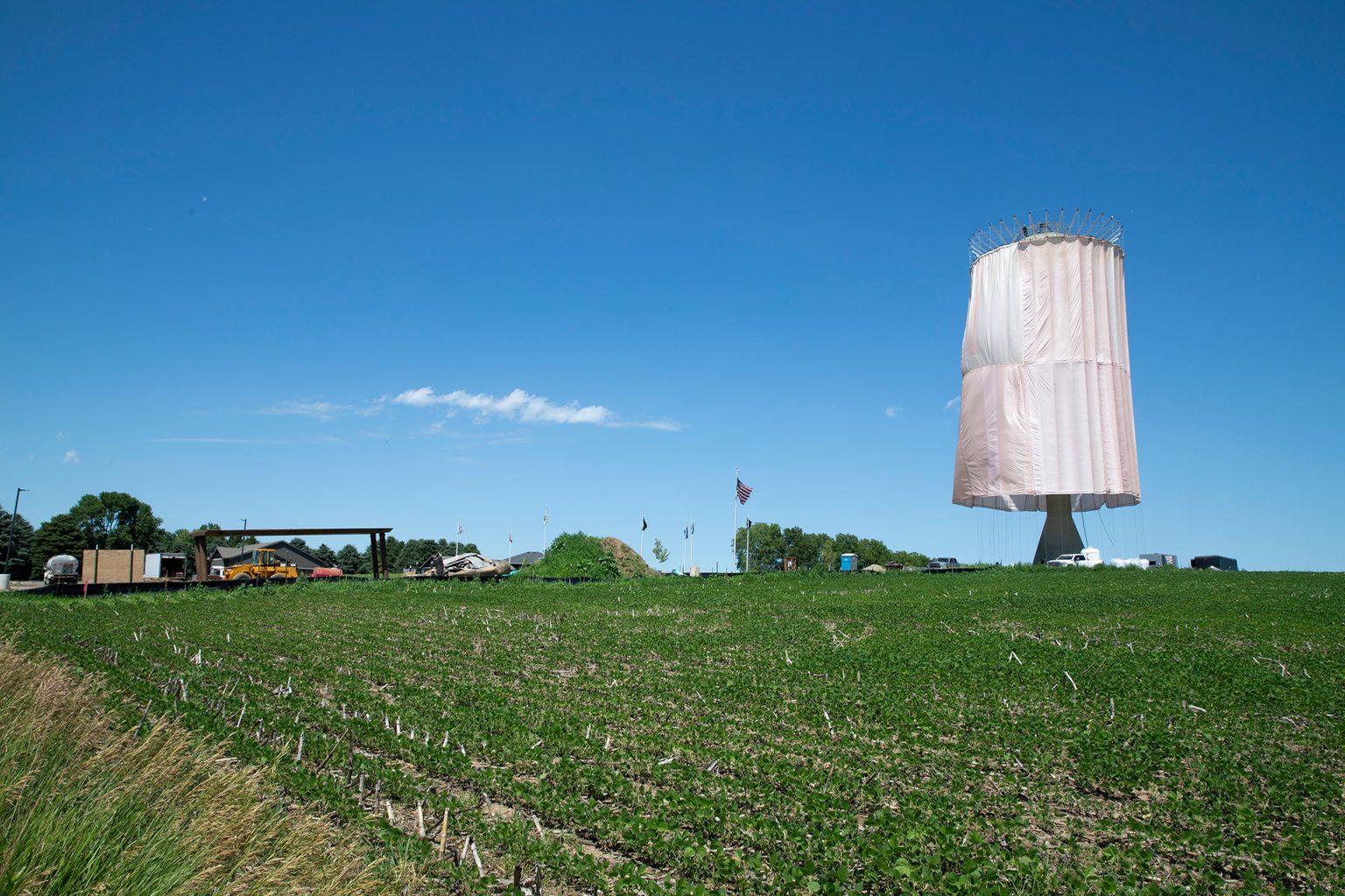 Crooks, SD Water Tower Blasting